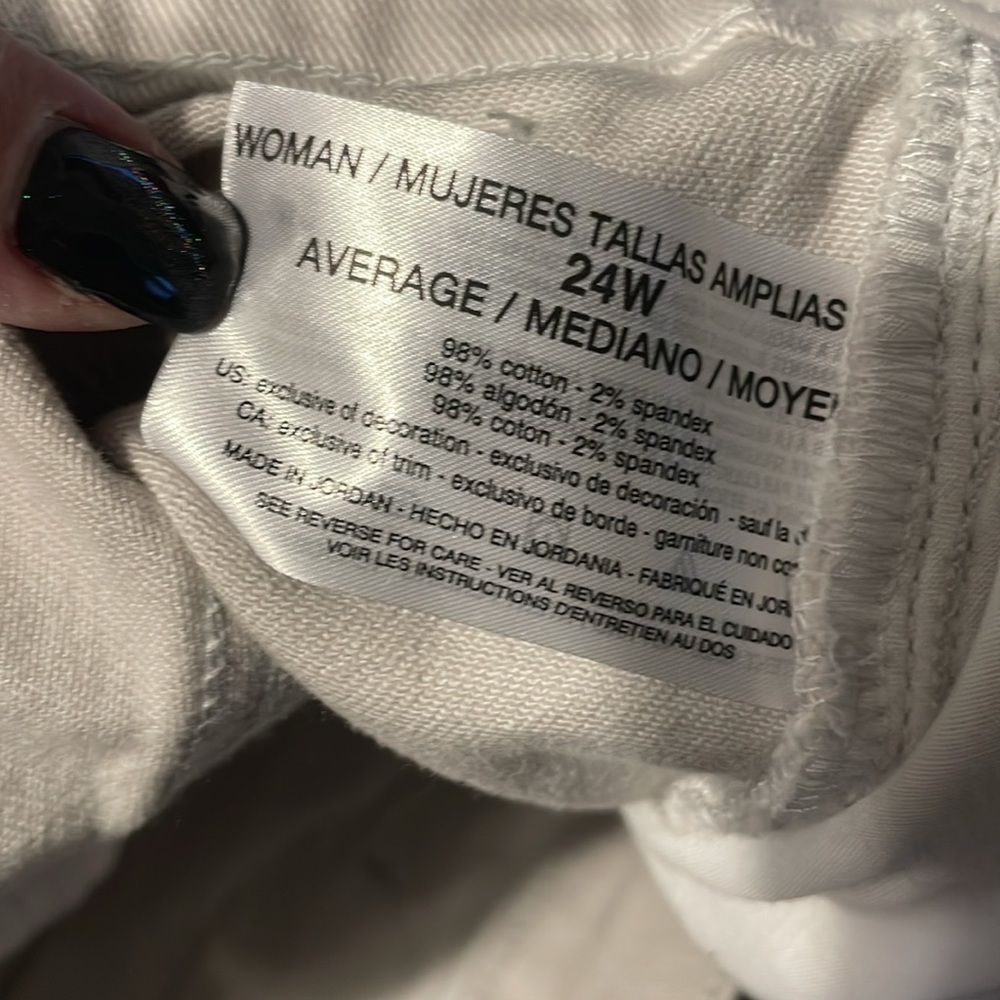 Light tan Gloria Vanderbilt Amanda jeans - plus size NWT - Picture 6 of 7